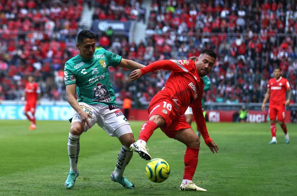 Toluca vs León juegan la Jornada 15 del torneo Apertura 2024 dentro de la Liga MX