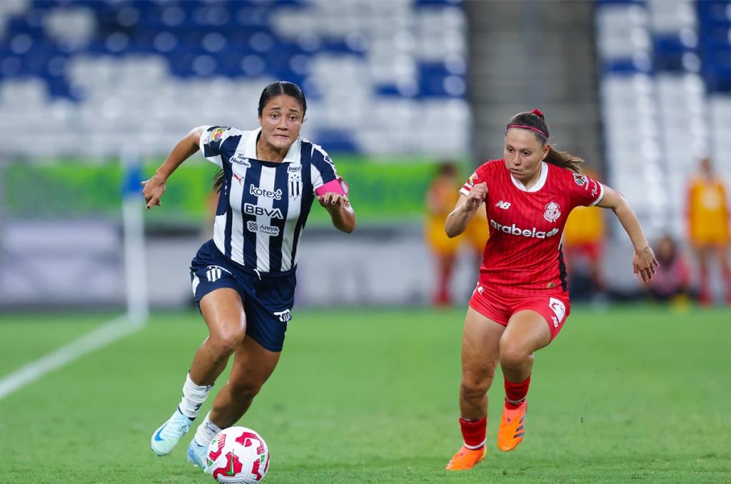 Toluca vs Rayadas juegan los Cuartos de Final del torneo Apertura 2024 en la Liga MX Femenil