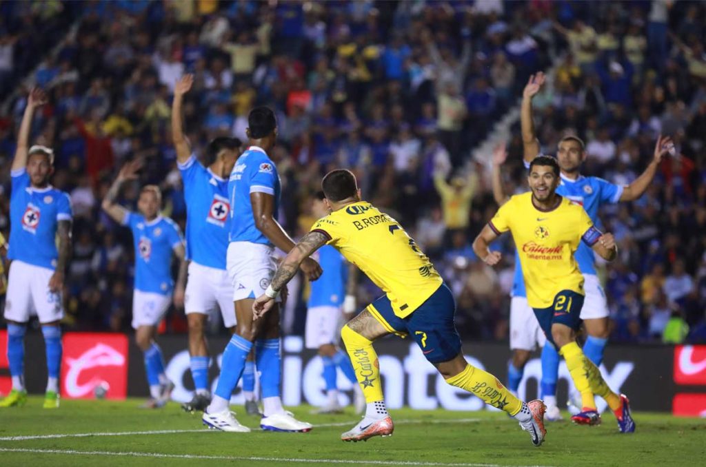 América vs Cruz Azul juegan la ida de los Cuartos de Final en el torneo Apertura 2024 dentro de la Liga MX