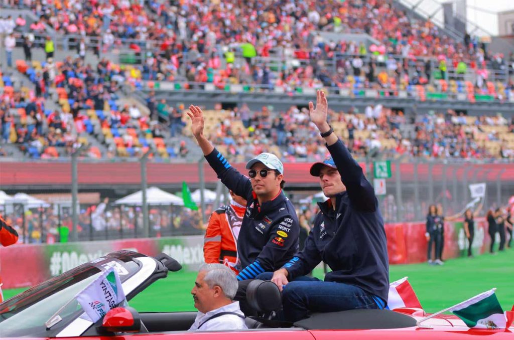 Checo Pérez y Max Verstappen, compañeros en Red Bull dentro de la Fórmula Uno