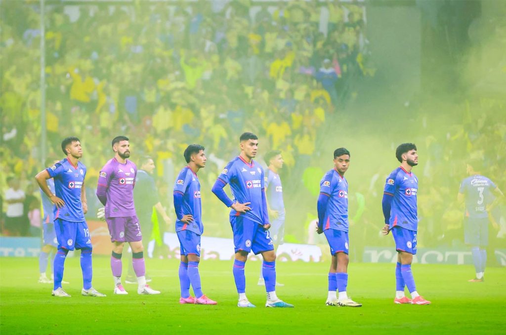 Cruz Azul ha vivido una pesadilla en liguilla ante las Águilas del América