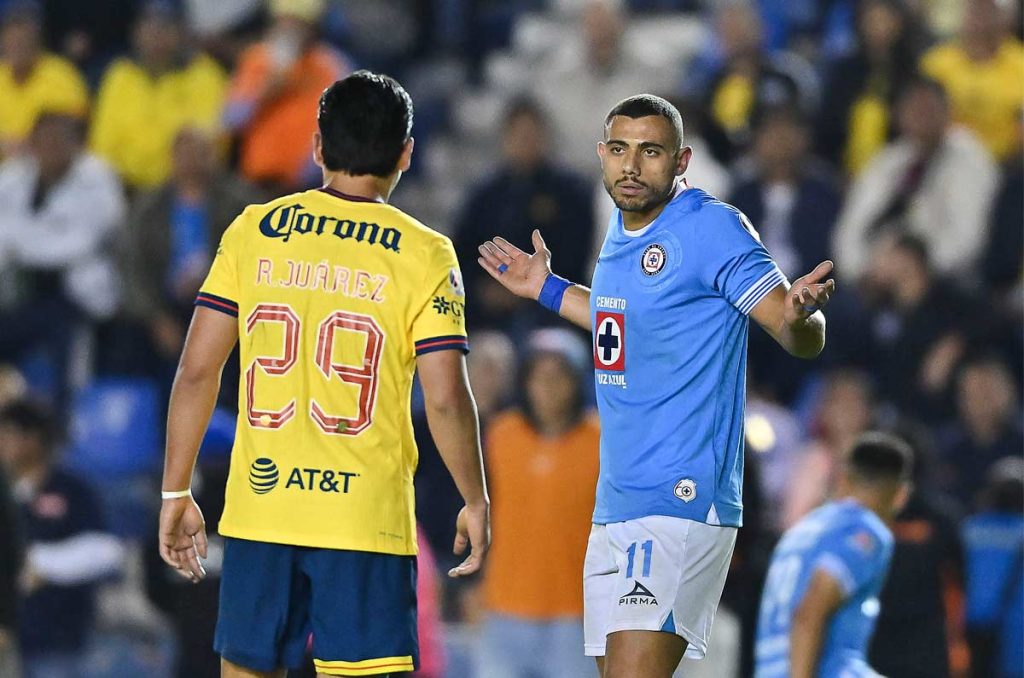 Cruz Azul vs América juegan las semifinales de vuelta en el torneo Apertura 2024 dentro de la Liga MX