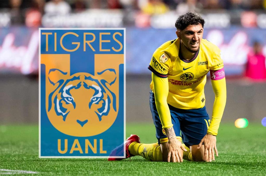 Diego Valdés puede ser nuevo futbolista de los Tigres UANL para el 2025