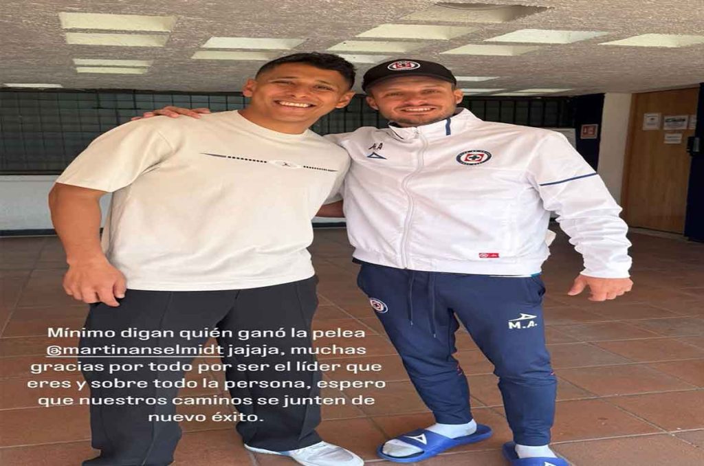 Al salir de Cruz Azul, Luis Romo aclara pelea con Martín Anselmi 0