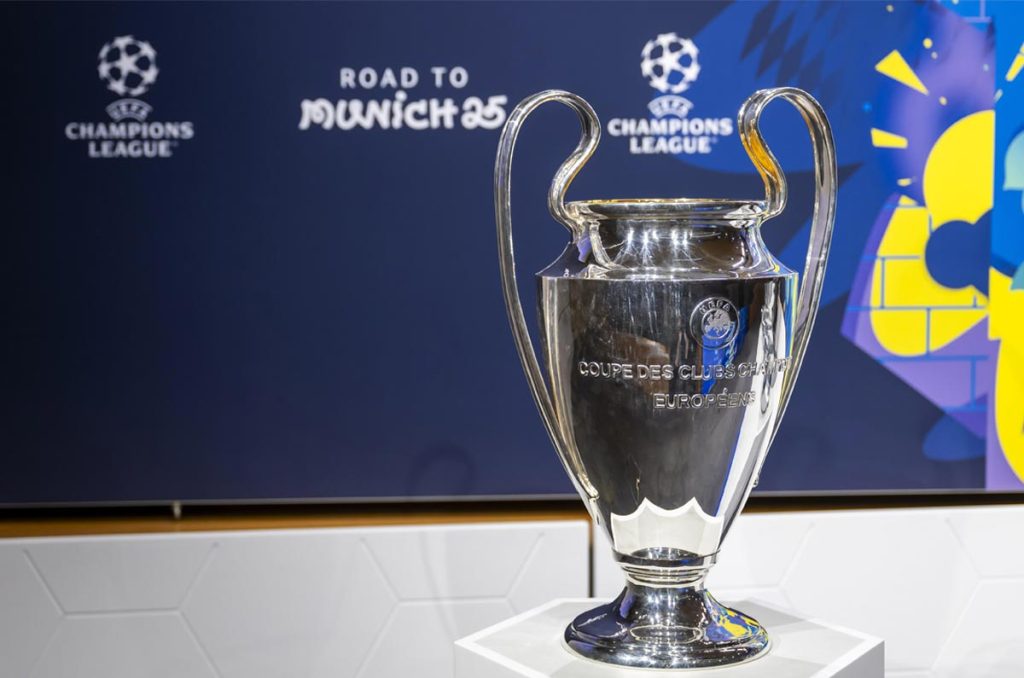 Así se jugarán los cruces de PlayOffs en la UEFA Champions League 2024-2025