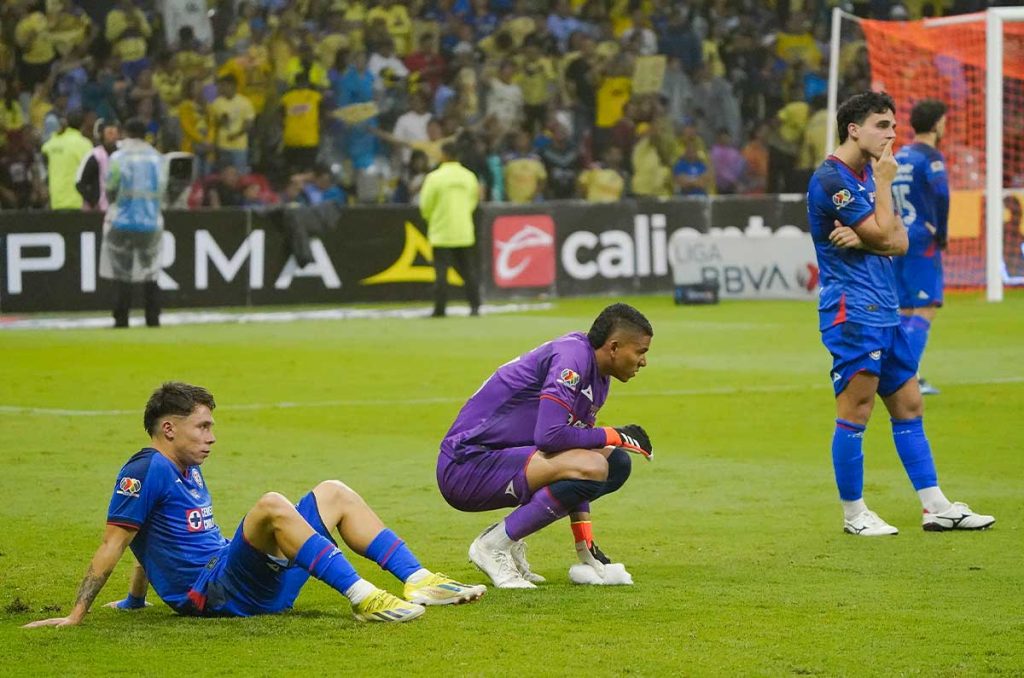 Cruz Azul perdió su tercer final consecutiva contra el América