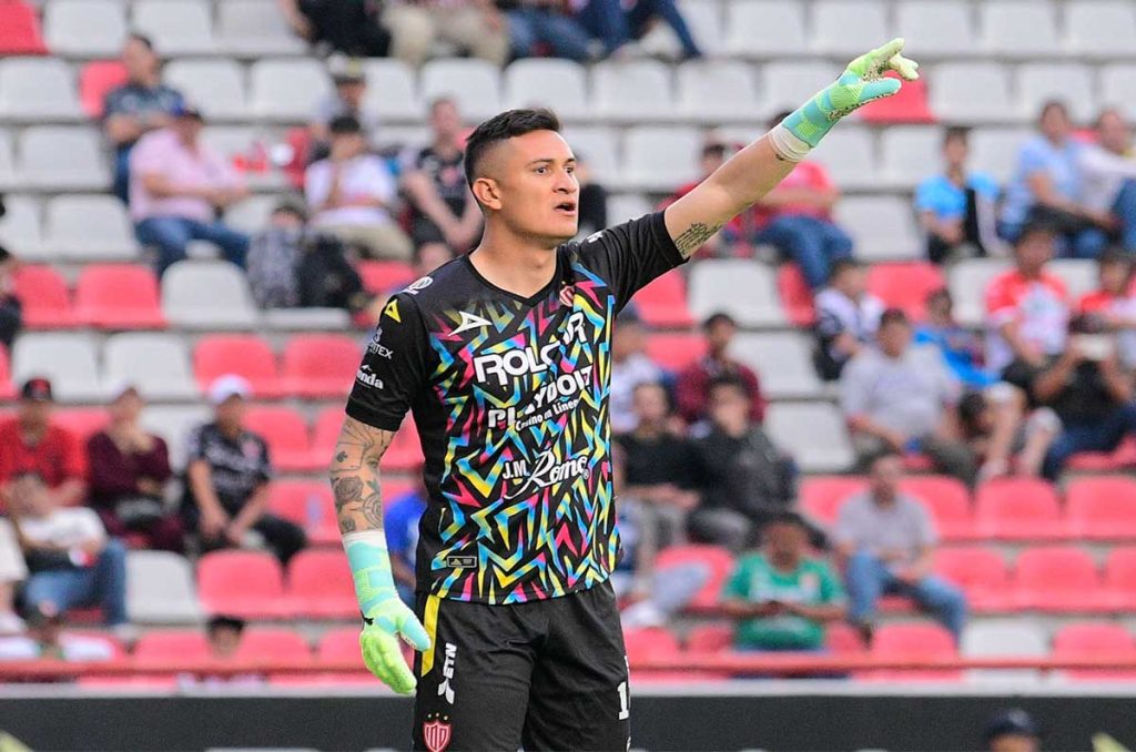 Raúl Gudiño en su paso por Necaxa