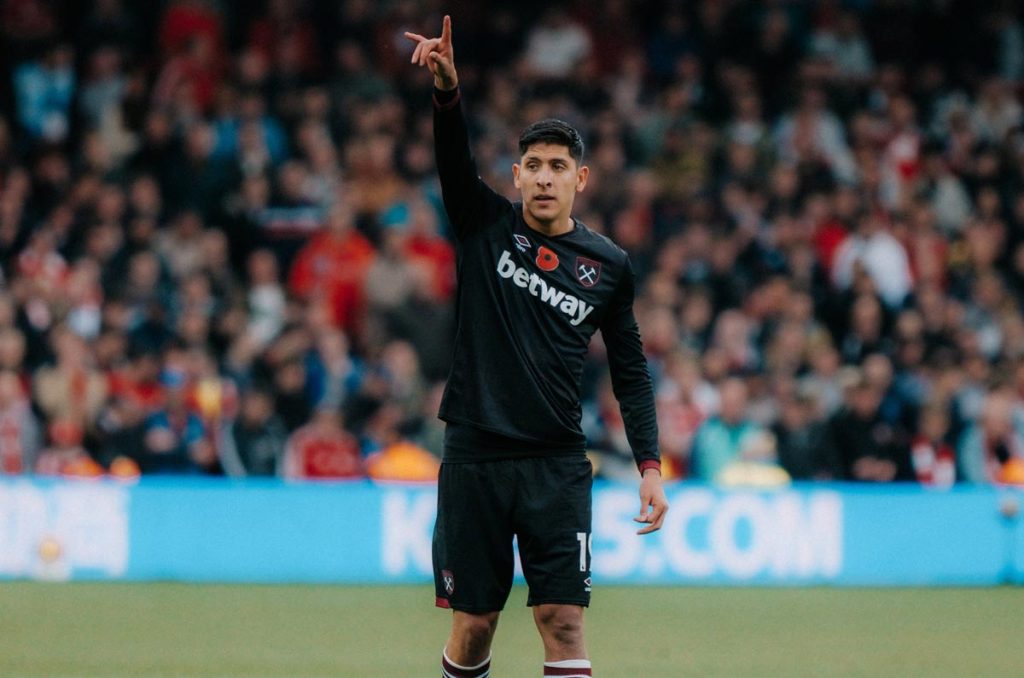 Edson Álvarez buscará frenar al Manchester City cuando se enfrenten al West Ham United