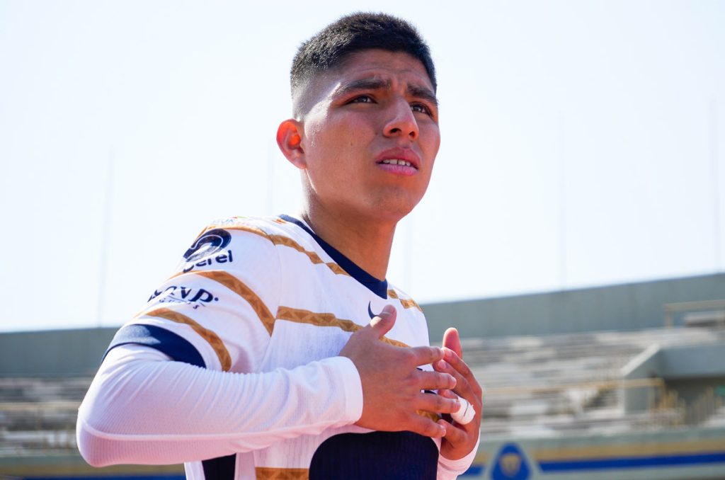 Piero Quispe de Pumas está en la mira del Fluminense y la MLS
