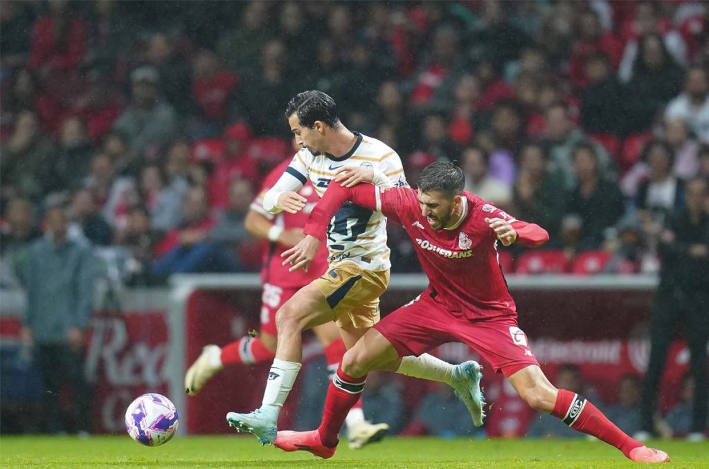 Pumas vs Toluca juegan por la Jornada 4 del torneo Clausura 2025 dentro de la Liga MX