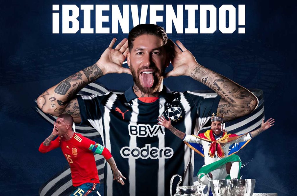 Sergio Ramos usará el ’93’; ¿cuánto cuesta su playera de Rayados y dónde comprarla?