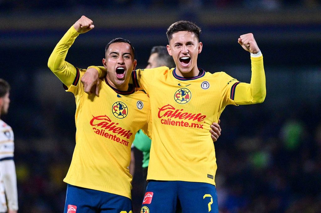 América domina a Pumas y rompe su mala racha en el Clásico Capitalino