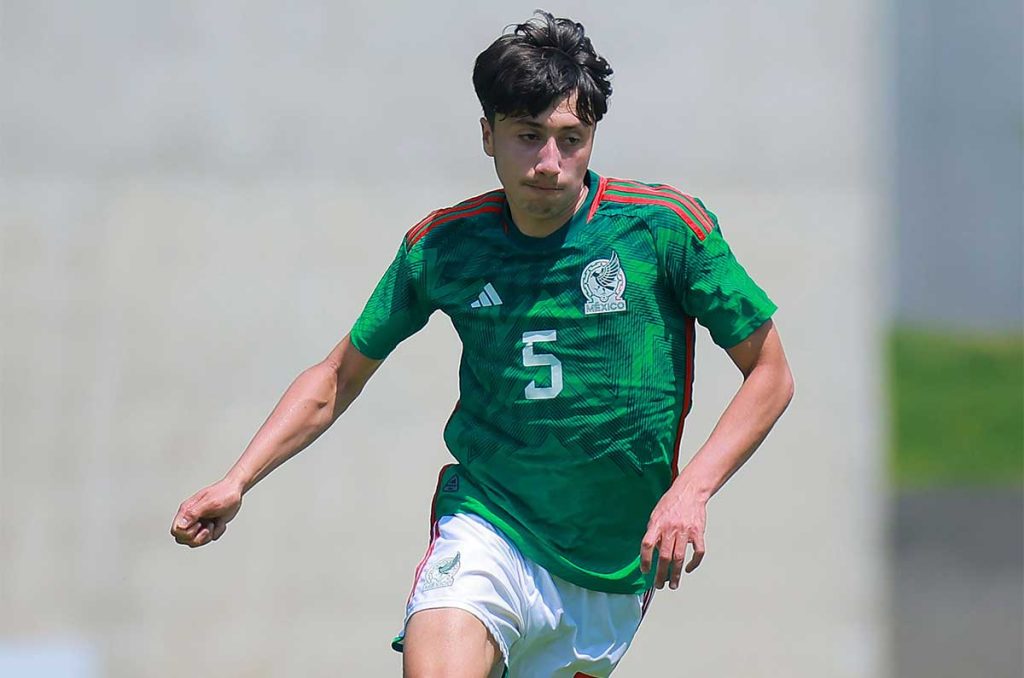 Andreas Heredia ha jugado cuatro partidos con México