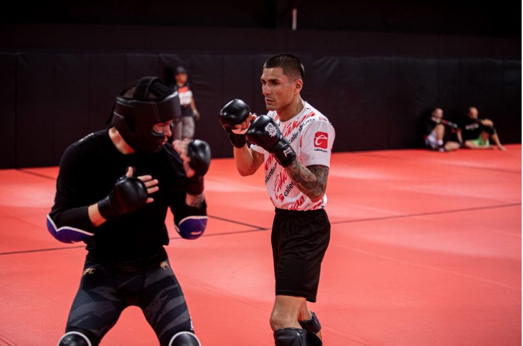 Brandon Moreno hacia la pelea estelar de la UFC