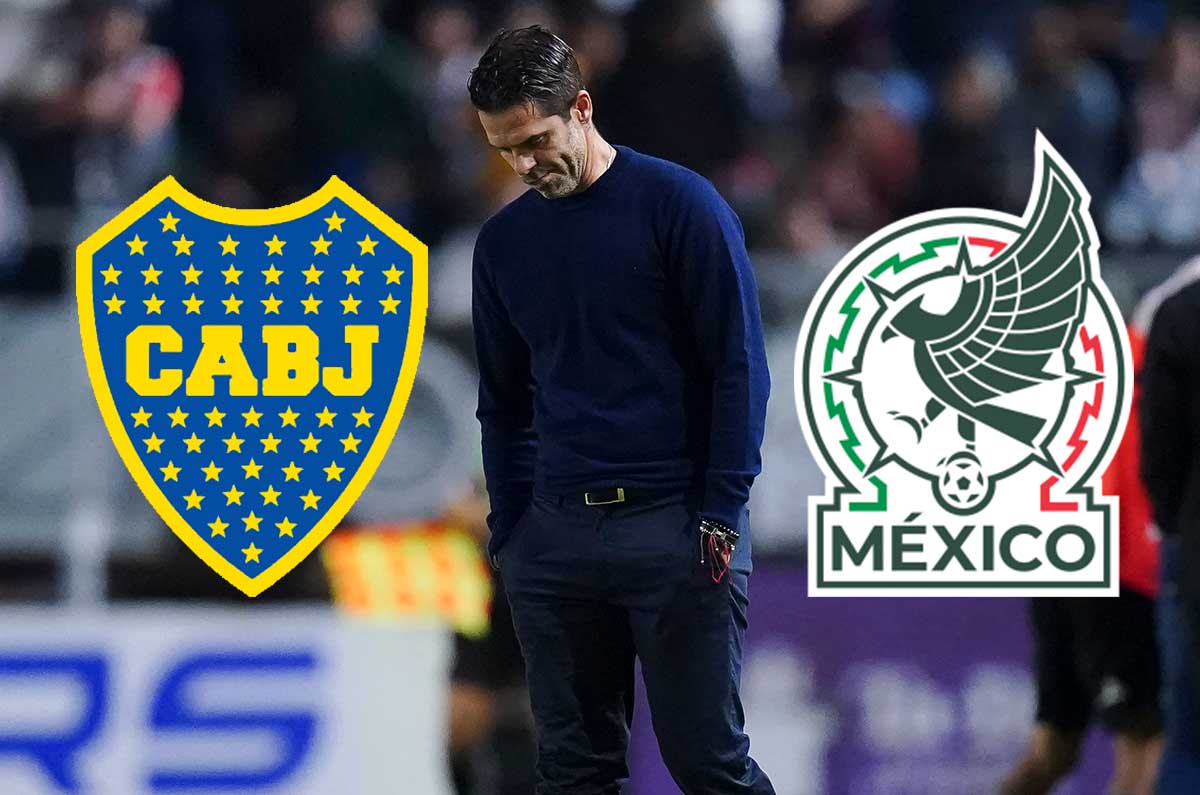 El llamado a sustituir a Gago en Boca, dirigió la Selección Mexicana