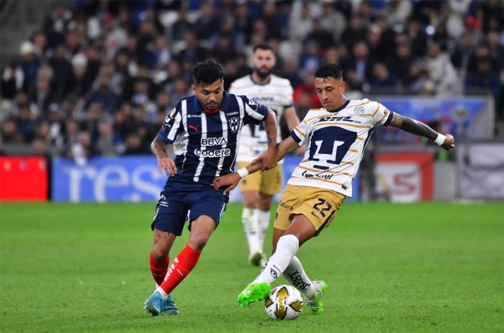 Pumas y Rayados juegan la Jornada 12 del torneo Clausura 2025 dentro de la Liga MX