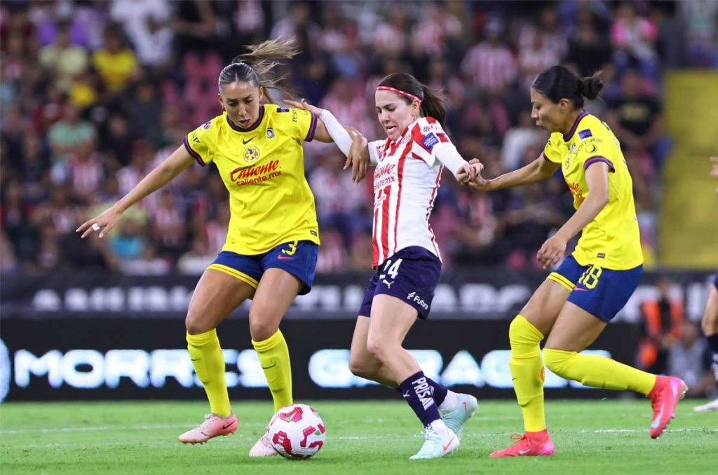 Chivas vs América juegan las semifinales de ida en la Liga MX Femenil Clausura 2025
