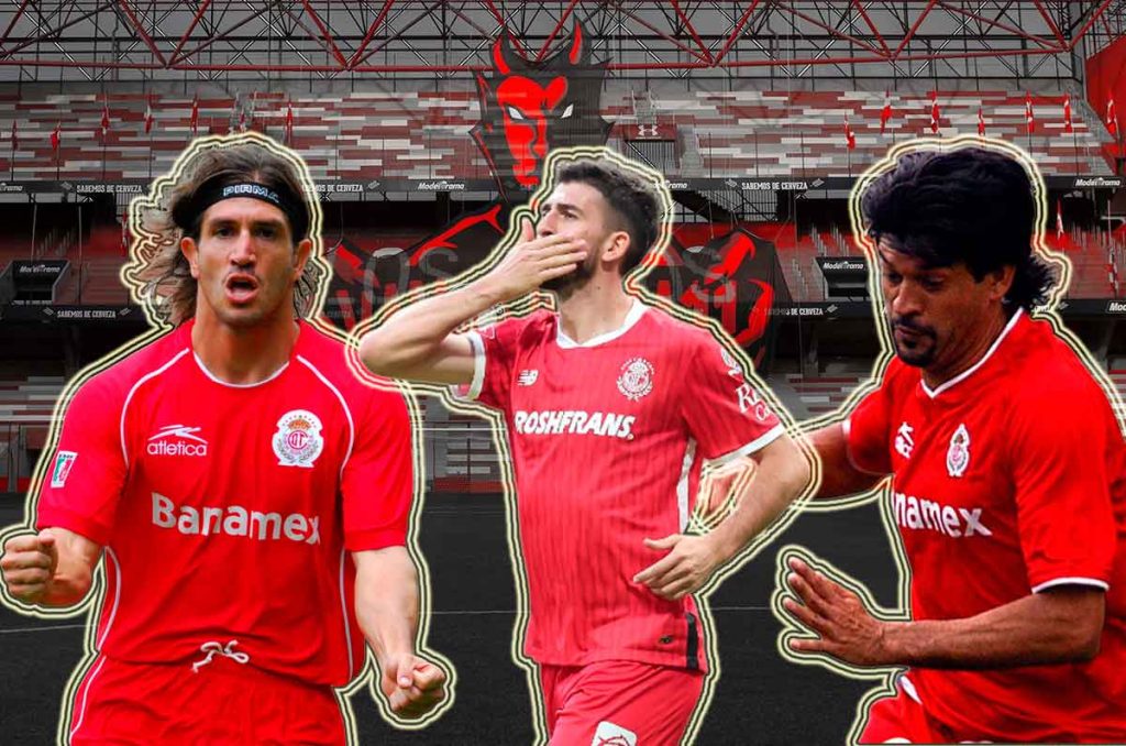 El Toluca y todos sus campeones de goleo