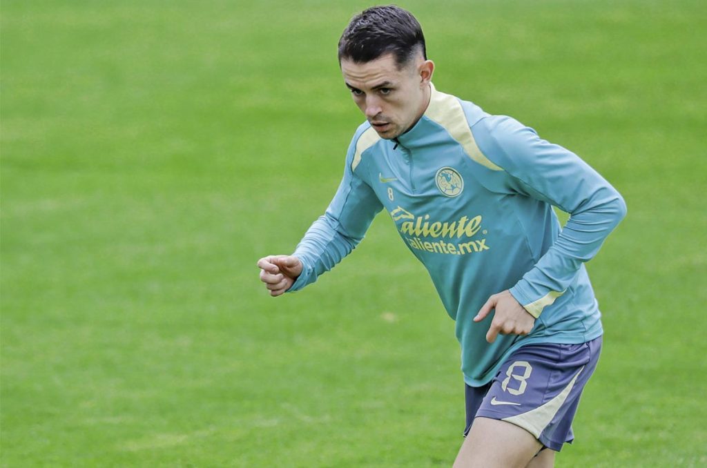 Álvaro Fidalgo, una de las figuras del América se prepara para enfrentar al LAFC