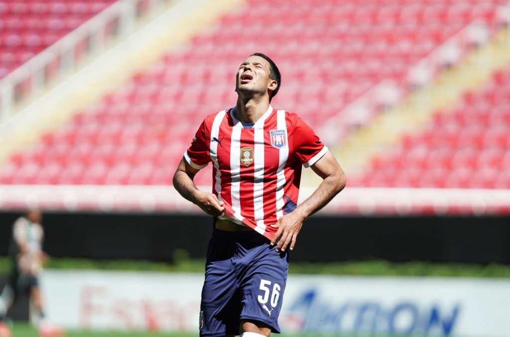 Benjamín Sánchez, puede ser solución de gol en las Chivas de Guadalajara