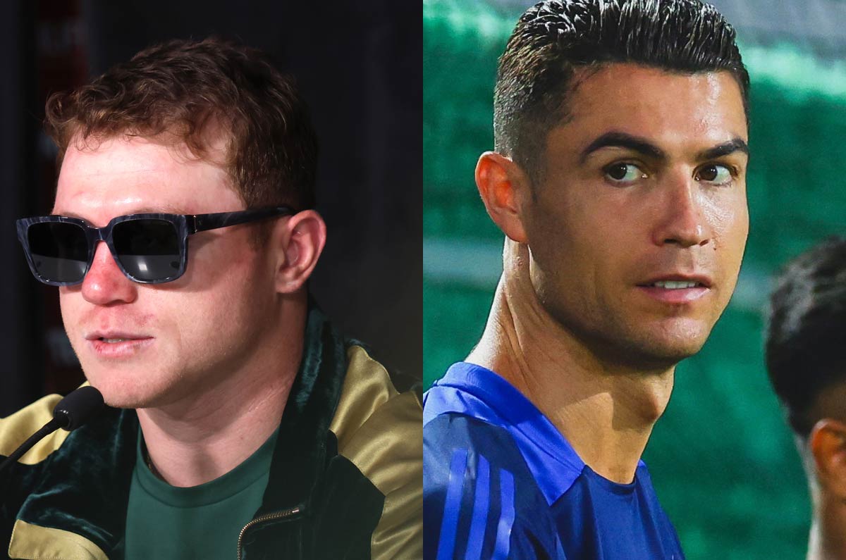 ¿Canelo Álvarez y Cristiano Ronaldo juntos?