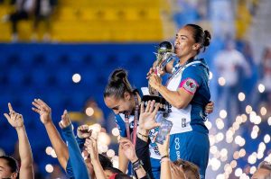 Charlyn Corral y el primer campeonato de liga de su carrera