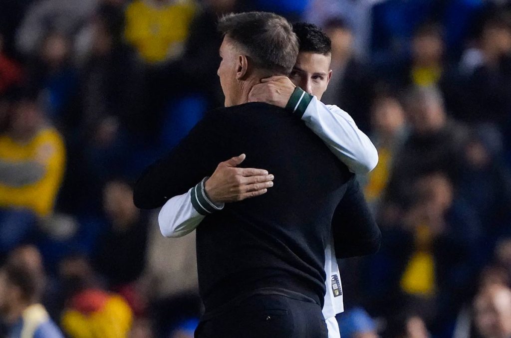 James Rodríguez y Eduardo Berizzo se piensan su continuidad en el León
