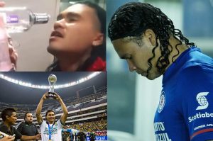 Estaba borracho y orinó una fuente, el adiós de Gullit Peña de Cruz Azul