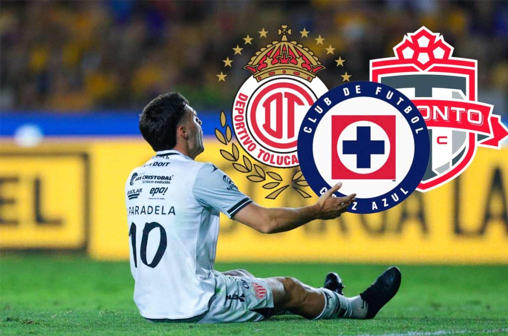 José Paradela tiene como opciones Toluca, Cruz Azul y Toronto