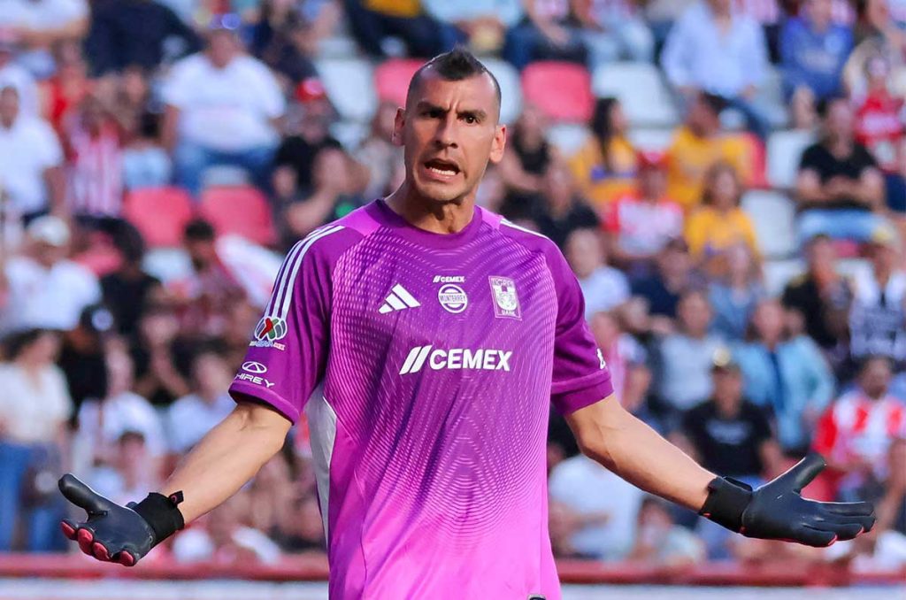 Nahuel Guzmán cumplió 500 partidos con Tigres