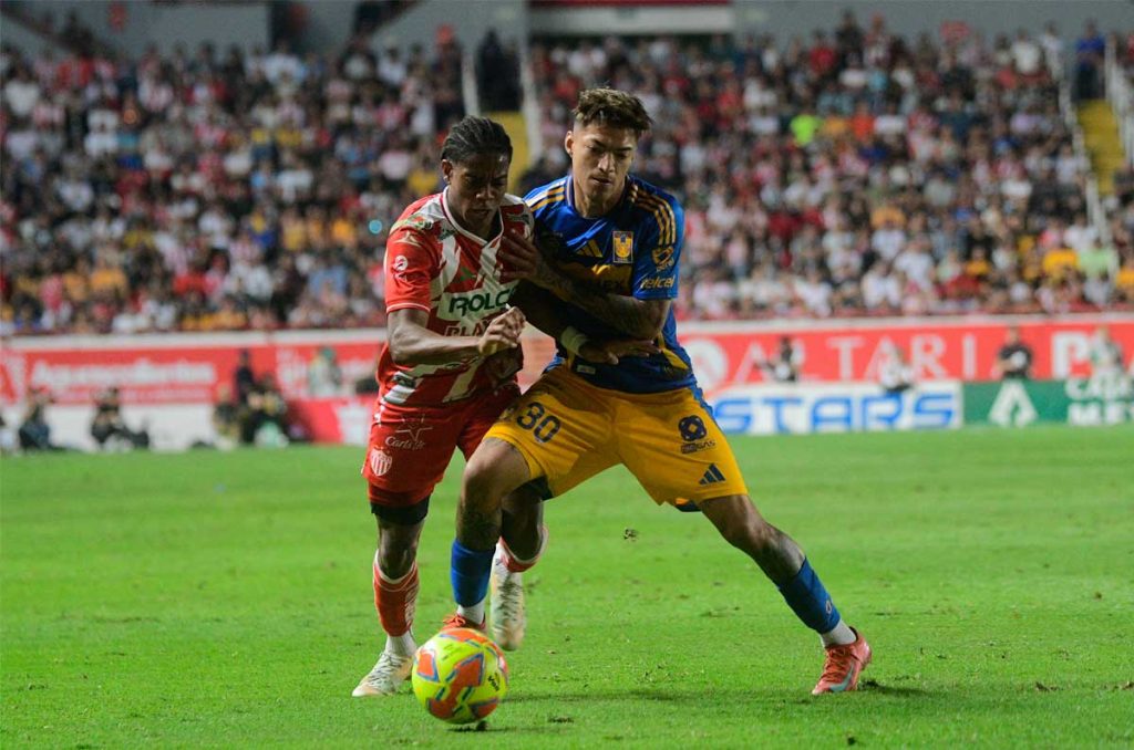 Necaxa vs Tigres juegan los Cuartos de Final IDA en la Liguilla del torneo Clausura 2025