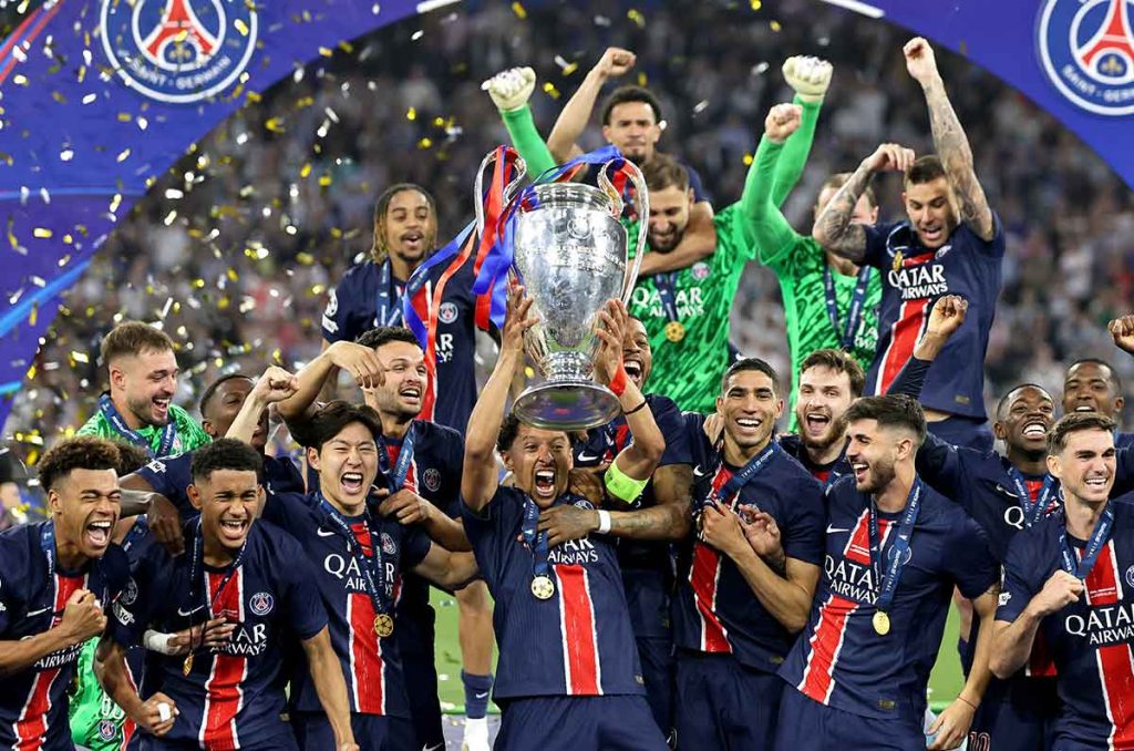 PSG aplasta al Inter de Milán y consigue su primera UEFA Champions League