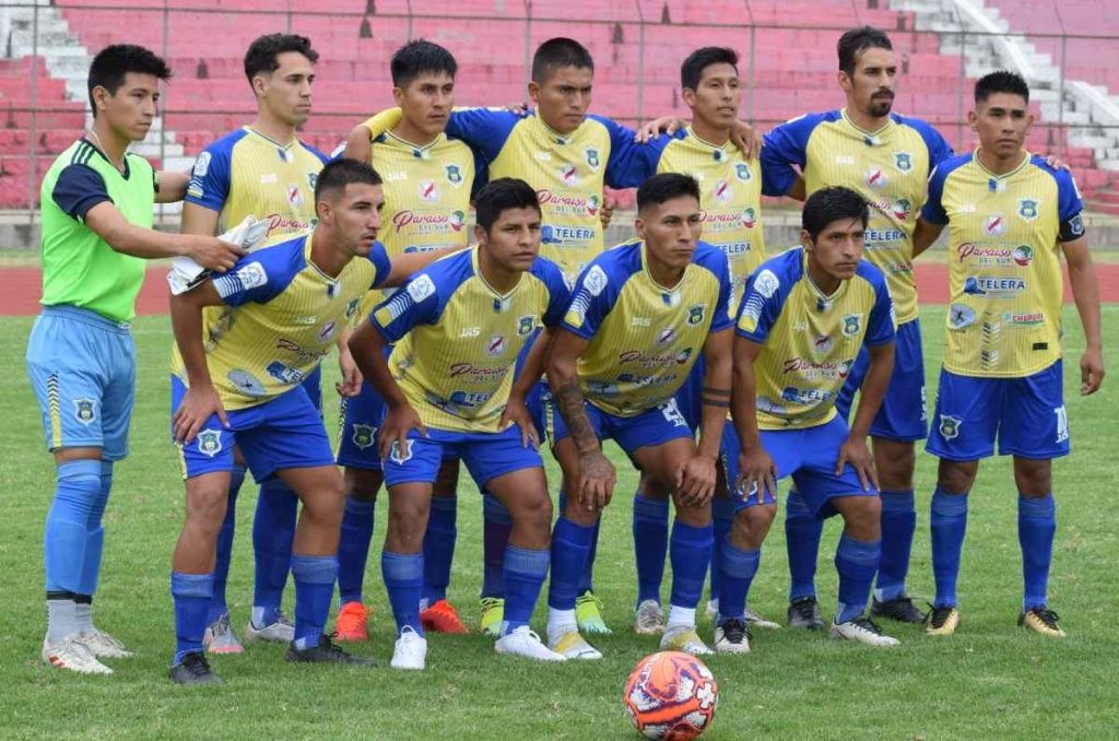 El equipo de Pumas Chapacos que juega en la tercera división de Bolivia