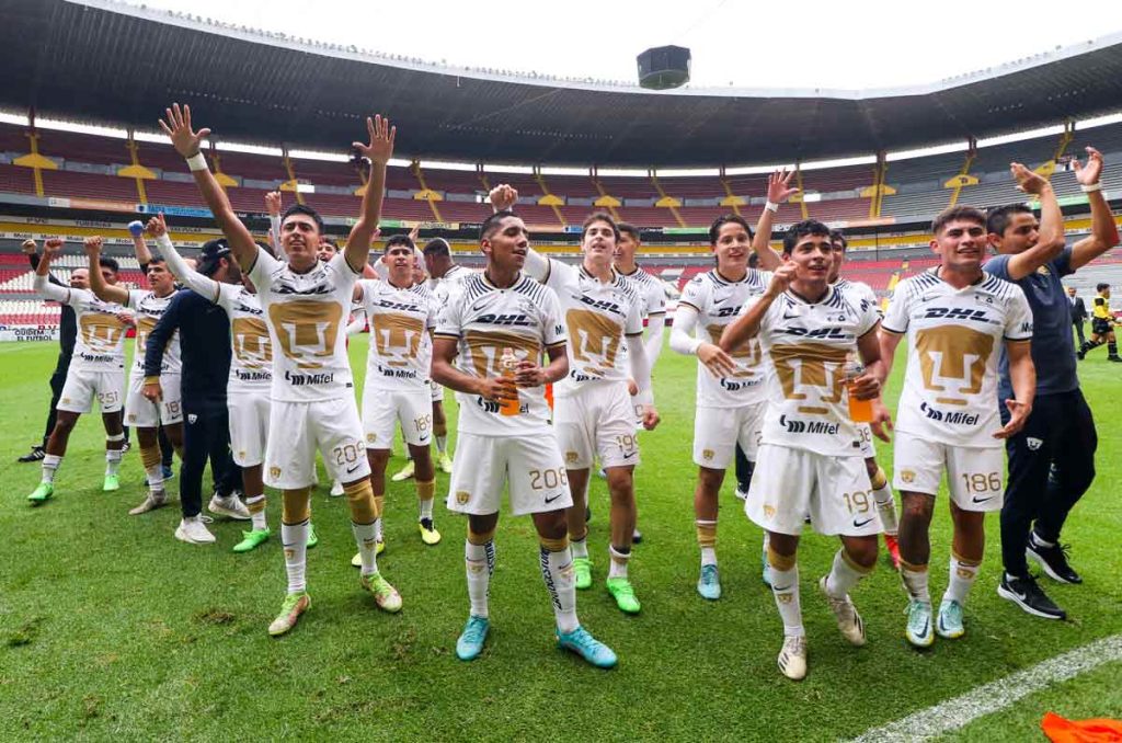 En el Apertura 2022 la cantera de Pumas levantó el título Sub-20