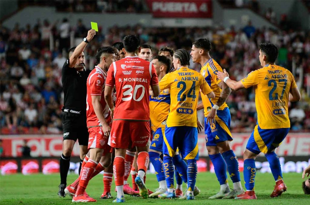 Tigres vs Necaxa se enfrentan por la vuelta de los Cuartos de Final en el torneo Clausura 2025