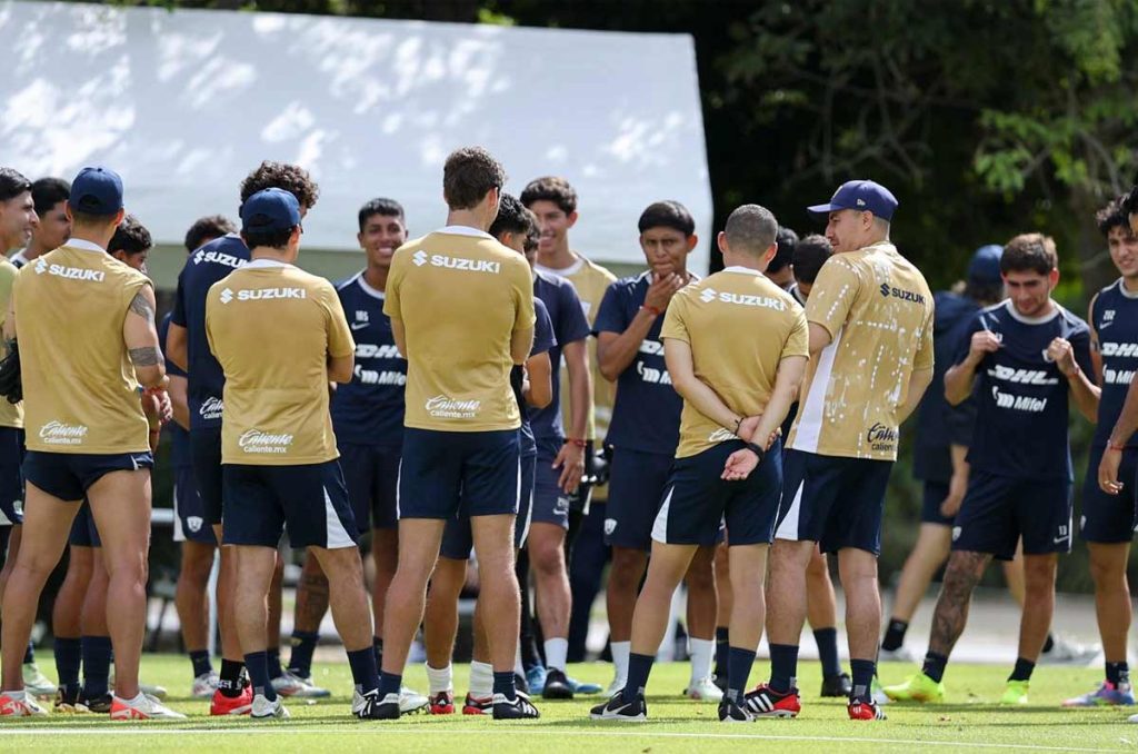 Los Pumas de Efraín Juárez continúan su preparación rumbo al Apertura 2025
