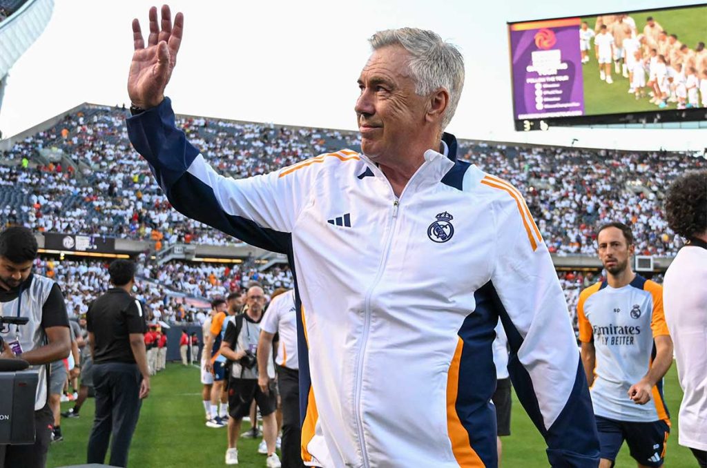 Carlo Ancelotti vivirá su debut como seleccionador de Brasil
