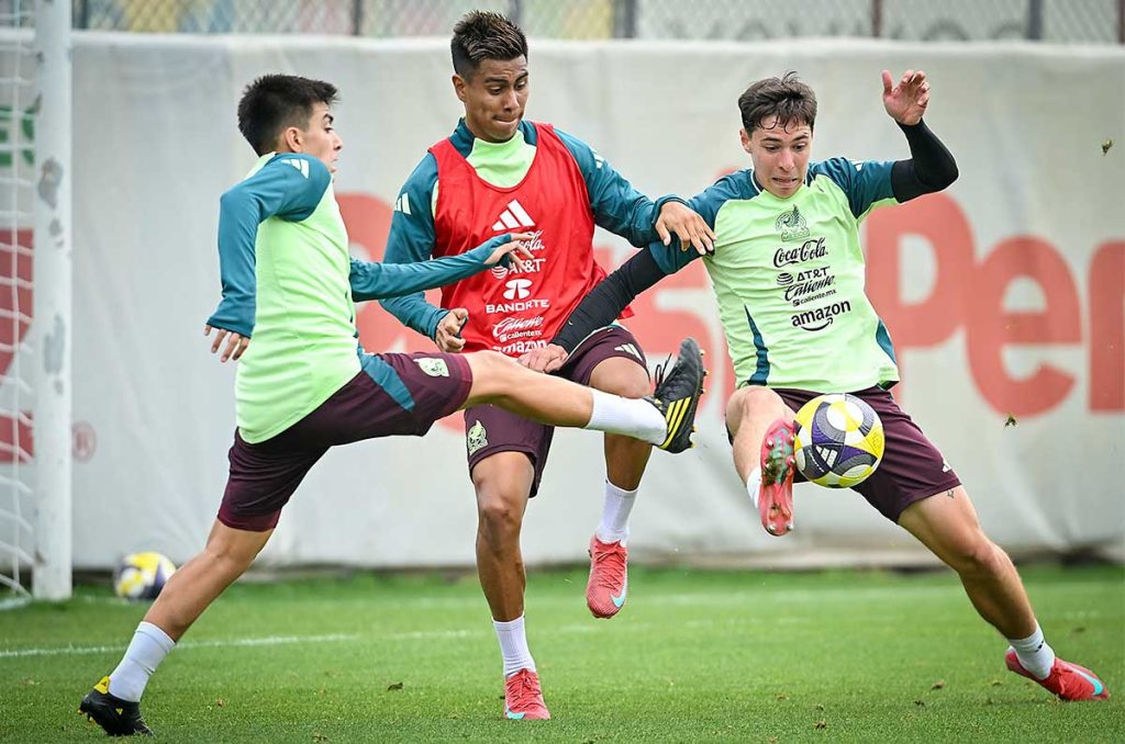 Gilberto Mora, Efraín Álvarez y Mateo Chávez son las nuevas caras de la Selección Mexicana