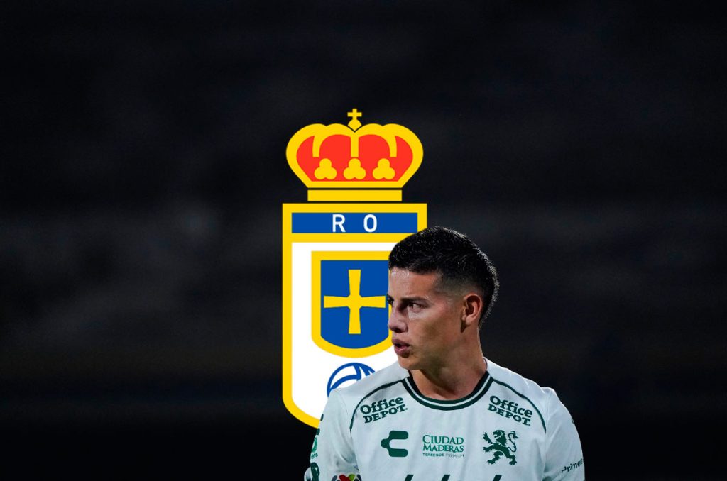 James Rodríguez podría ser fichaje del Real Oviedo en España