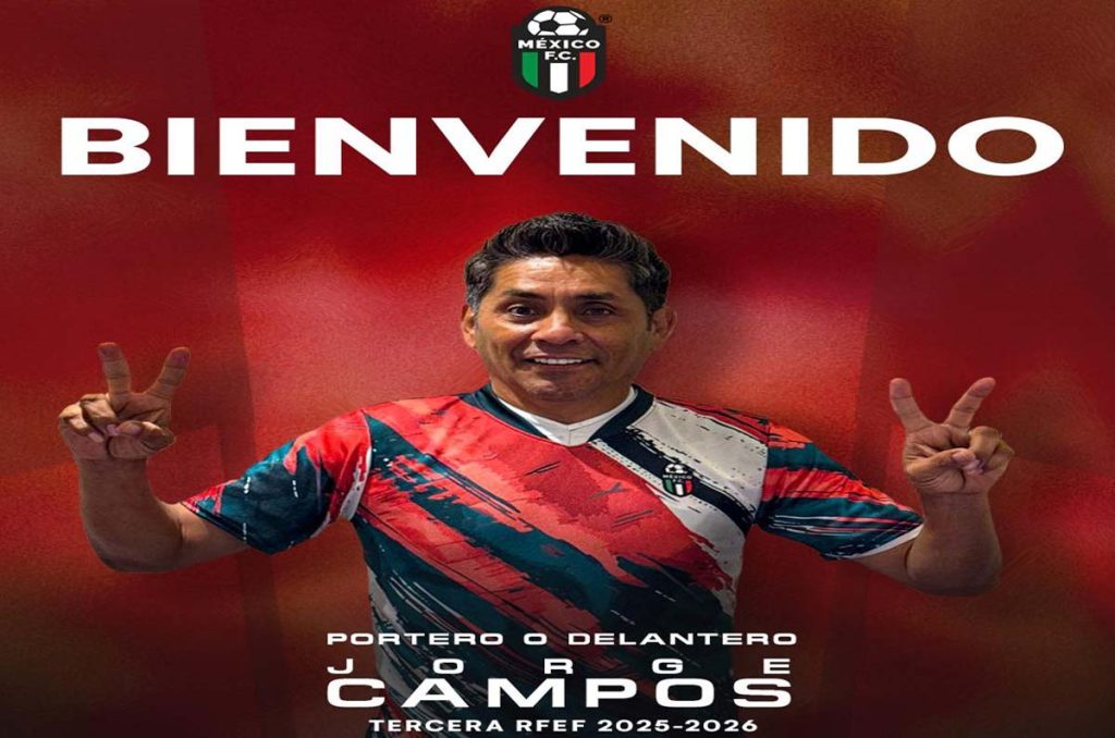 Jorge Campos ha sido presentado con un nuevo equipo en España