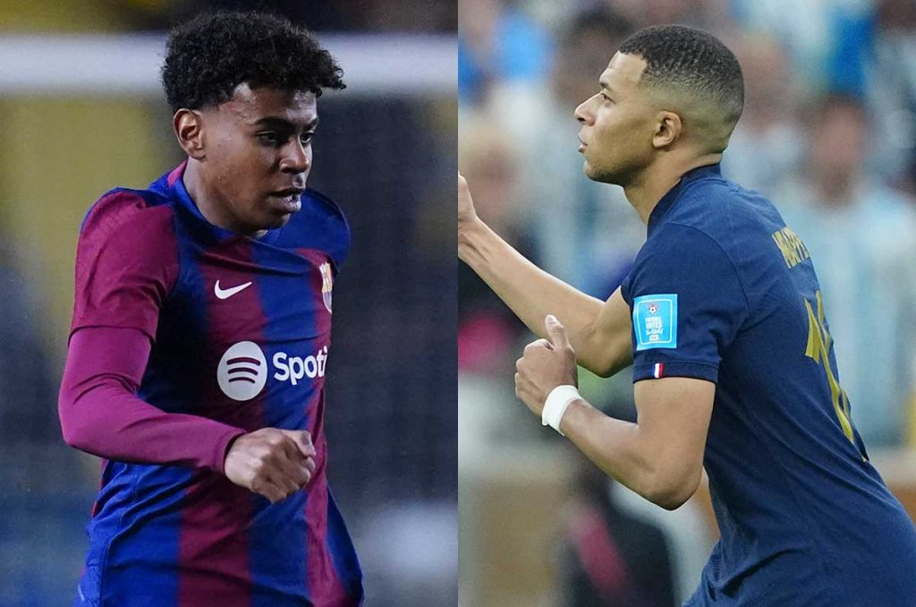 Lamine Yamal y Kylian Mbappé serán claves en la eliminatoria entre España y Francia
