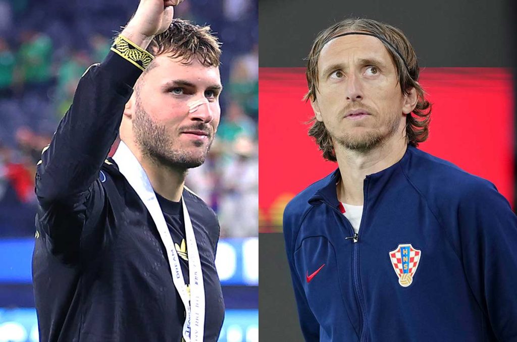 Luka Modrić sería el compañero idealde Santi Giménez
