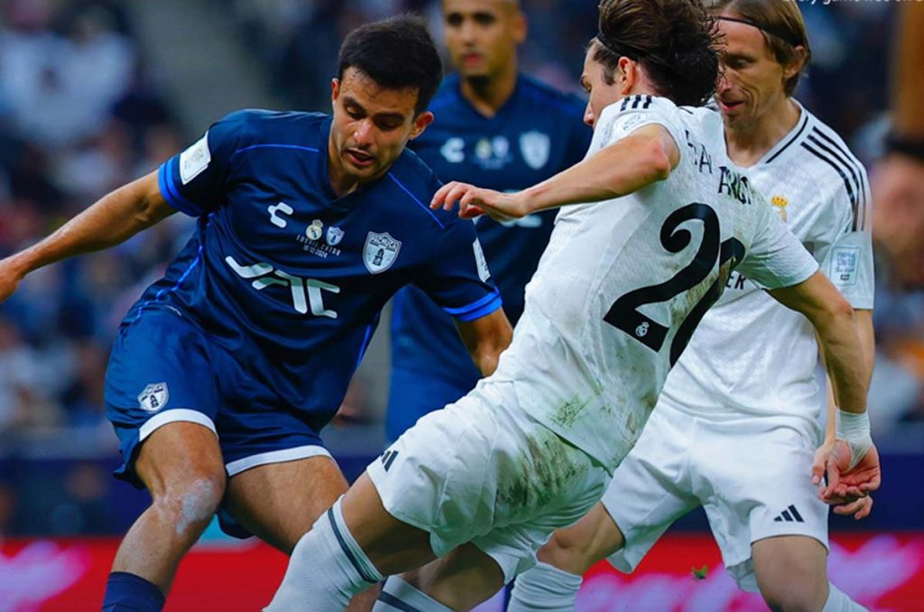 Pachuca vuelve a enfrentarse al Real Madrid como lo hizo en la Copa Intercontinental del 2024