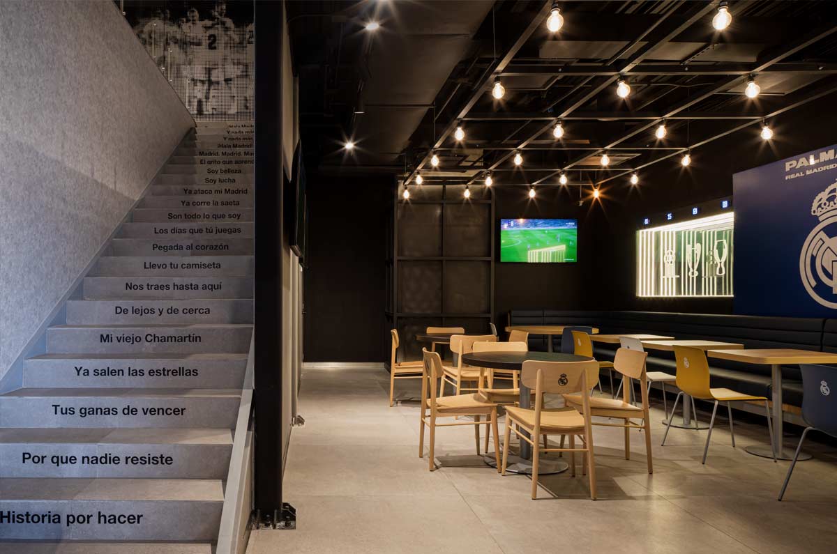 Así luce el restaurante del Real Madrid, el segundo que abren en CDMX