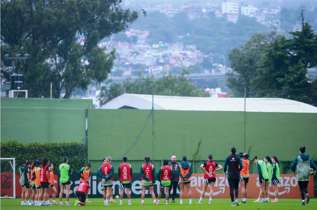 La Selección Mexicana de Pedro López se prepara para el primer duelo vs Colombia