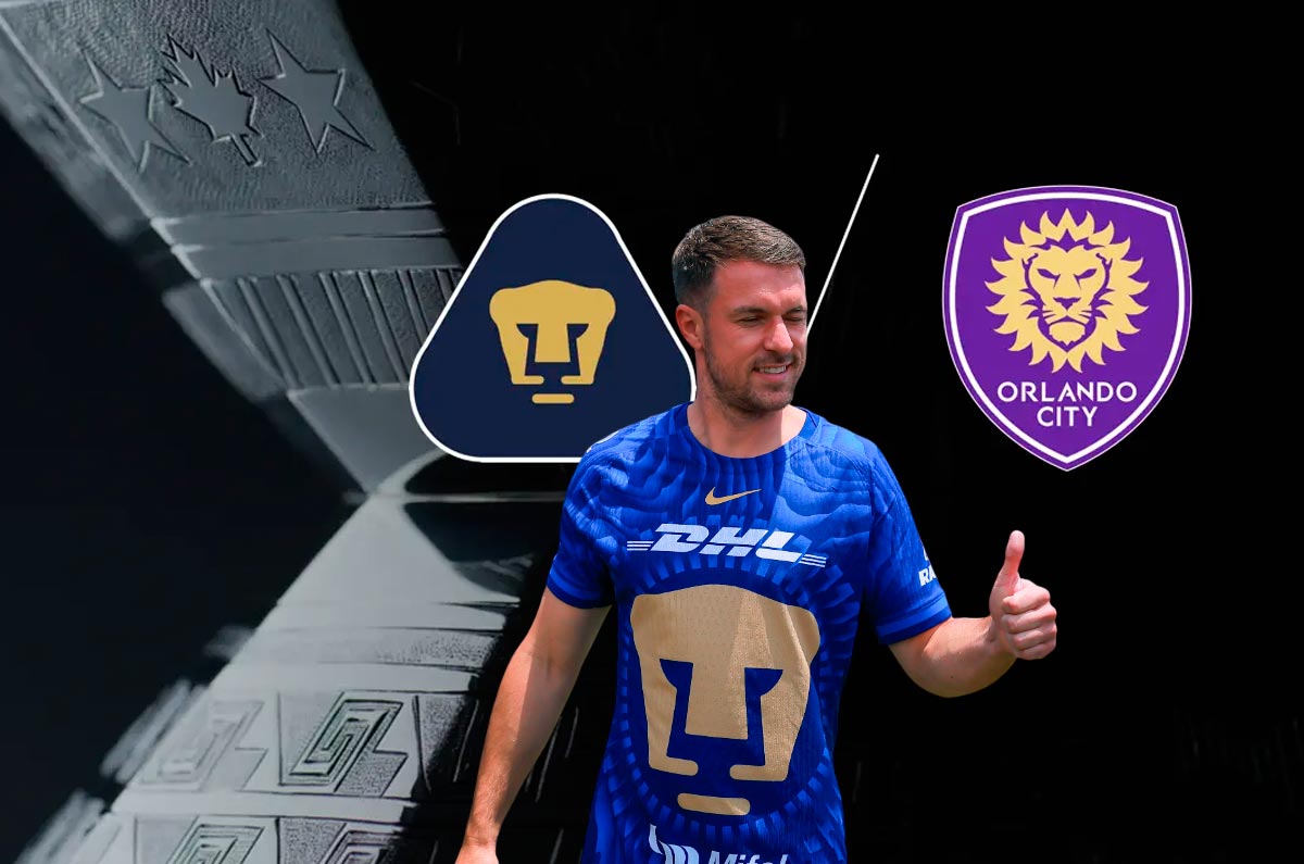 ¿Aaron Ramsey debuta en el Pumas vs Orlando City? Partido imperdible de Leagues Cup: Horario y Canales EN VIVO HOY