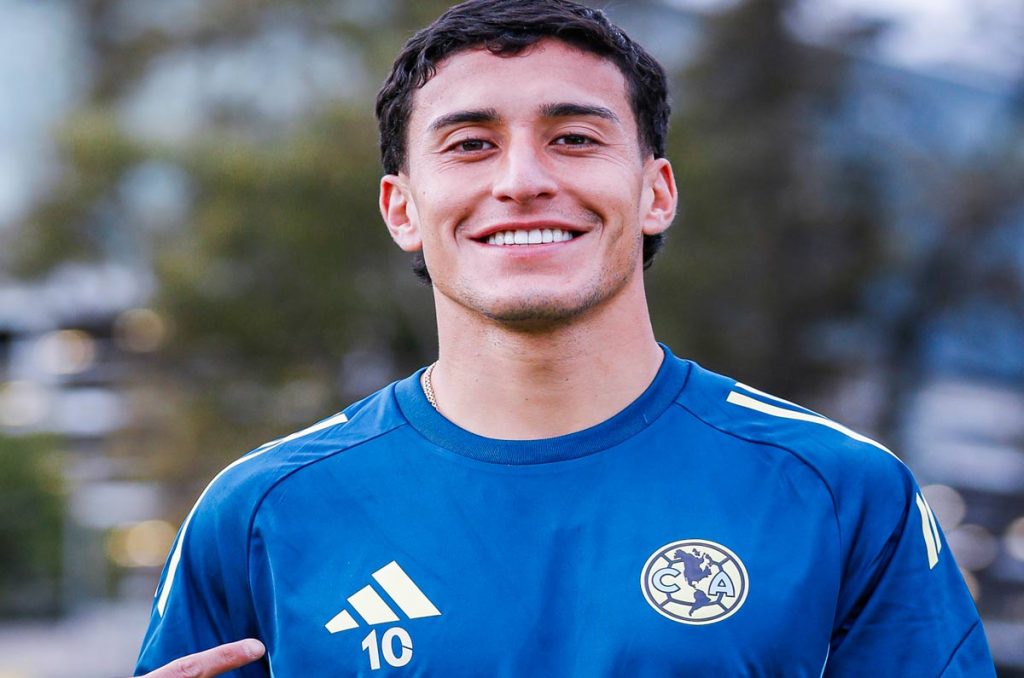 Alejandro Zendejas es el nuevo 10 de las Águilas del América