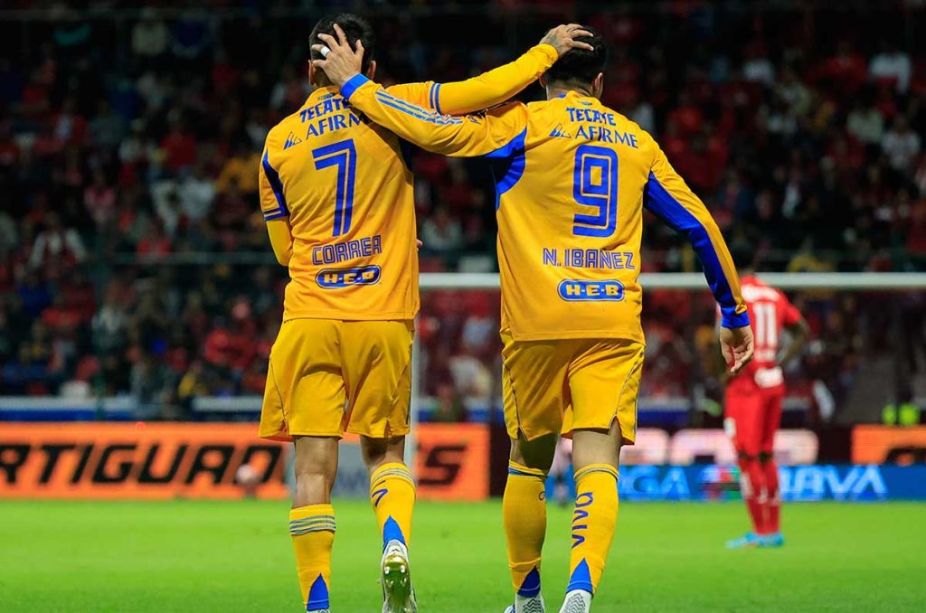 Ángel Correa ya alcanzó en estadísticas a Thauvin en Tigres 0