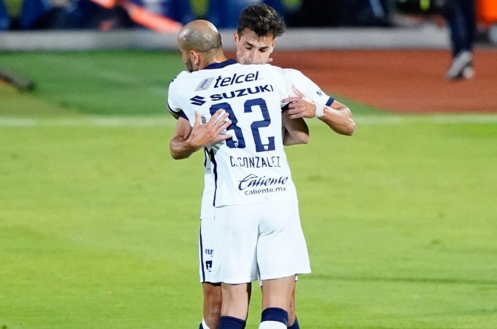Juan Ignacio Dinenno y Carlos González, una dupla que dejó huella en Pumas