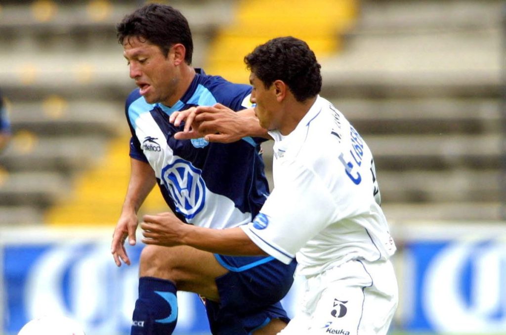 Jafet Soto durante su paso con la Franja del Puebla